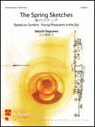 The Spring Sketches Concert Band sheet music cover